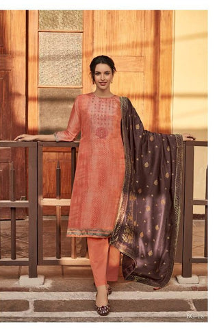 Varsha Launched Bagh Silk Heavy Printed Fancy Designer Salwar Kameez