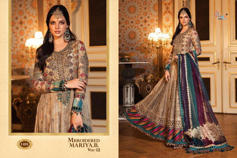Shree Fabs Mbroideredwar  Mariya B- 1489 Pakistani Designer Salwar Kameez
