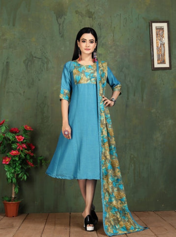 Kinti Presents Patang Vo l13 Rayon Designer Kurtis Collection