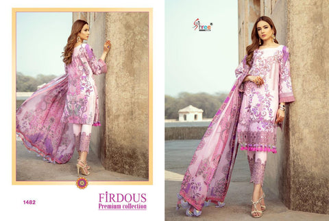 Shree Fabs FIrdous Premium Collection 1482 pakistani Salwar Suits