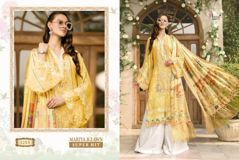 Shree Fabs Maria B Lawn Super HIt 1254-1259 Pakistani Designer Salwar Kurtis