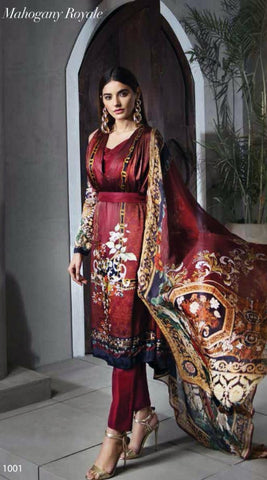 Levisha Presents Lamis Tusser Printed Fancy Designer Salwar Suits