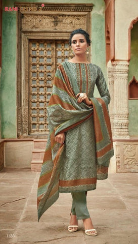 Rani Trendz Presents Kia Chanderi Silk Fancy Designer Salwar Suits