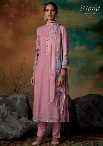 Itrana Launched African Clash Pashmina Printed Fancy Designer Salwar Kameez