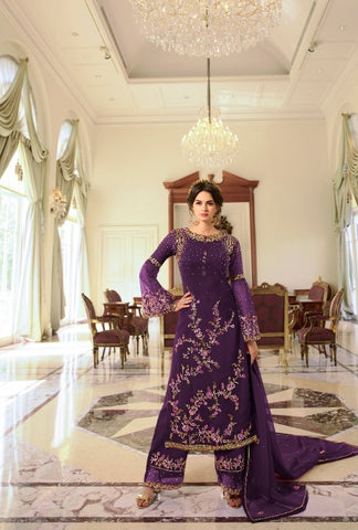 Fiona Presents Navya Heavy Georgette Embroidery Work Fancy Designer Salwar Kameez