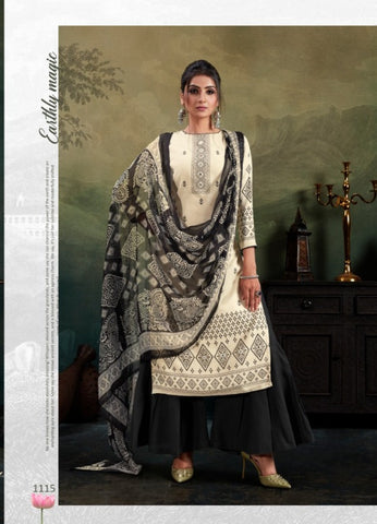 Bipson Presents Ragini Pure Pashmina Printed Fancy Designer Salwar Kameez