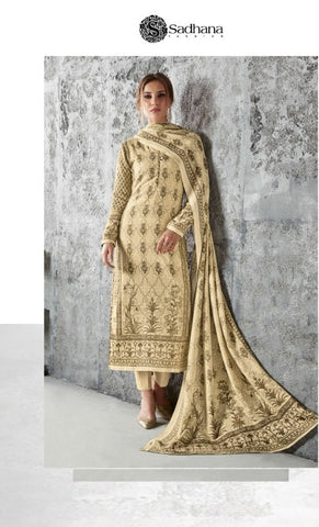 Sadhana Fashion Launched Shadhana Vol 34 Pashmina Fancy Designer Salwar Suits