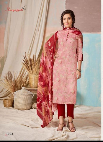 Suryajyoti Nitya Vol 1 Cotton Printed Casual Collection Suits