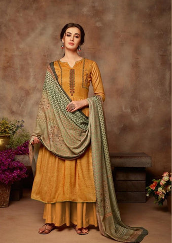 Sargam Prints Launched Yasmin Pashmina Fancy Designer Salwar Kameez