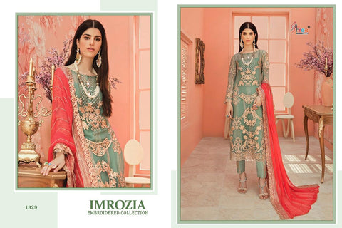 Shree Fabs Imorzia Ambroidered Collection1328-1331 Pakistani Designer Salwar Suits