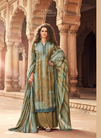 Sargam Prints Launched Aziz Pashmina Fancy Designer Salwar Kameez