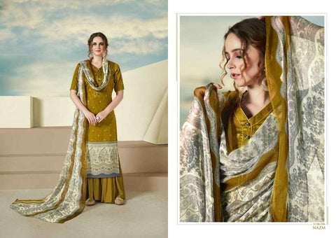 Sargam Prints Nazm Pure Pashmina Casual Wear Salwar Suit