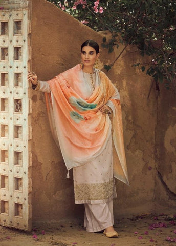 Glossy Launched Simer Adah Jam Satin Fancy Designer Salwar Kameez
