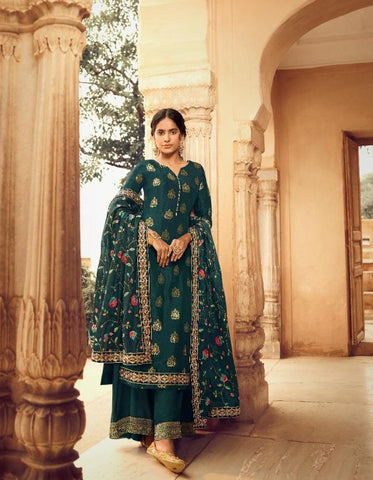Fiona Presents Gulmohar Dola Jacquard Fancy Designer Salwar Suits
