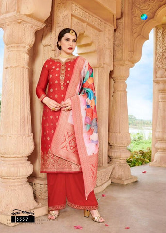 Your Choice Presents Ethnic Dola Silk Fancy Designer Salwar Suits