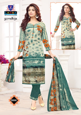 Lassa Presents Aaradhya Vol 8 Cotton Casual Wear Salwar Suits