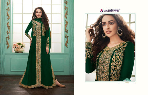 Aashirwad Creation Presents Alimirah Georgette Fancy Designer Salwar Suits