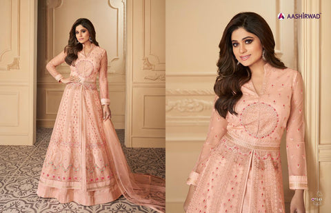 Aashirwad Tahira Real Georgette Pakistani Salwar Suit