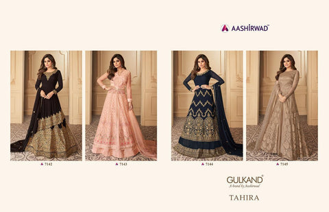 Aashirwad Tahira Real Georgette Pakistani Salwar Suit