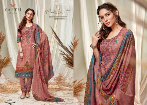Vastu Tex Abeera Stain Cotton Printed Salwar Kameez Collection