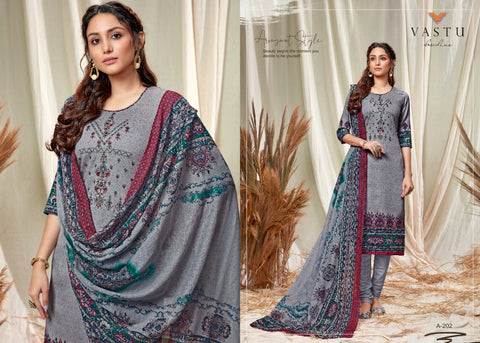 Vastu Tex Abeera Stain Cotton Printed Salwar Kameez Collection