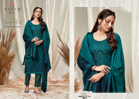 Vastu Tex Abeera Stain Cotton Printed Salwar Kameez Collection