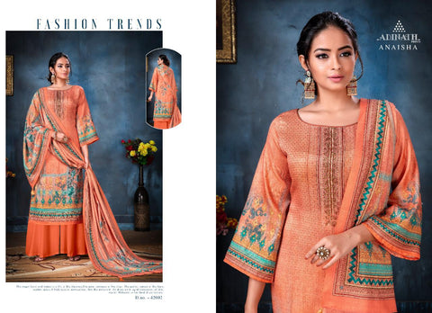 Adinath Prints Launched Anaisha Pashmina Fancy Designer Salwar Suits