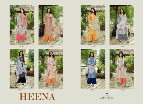 Adinath Prints Heena Heavy Cotton Casual Wear Salwar Suit