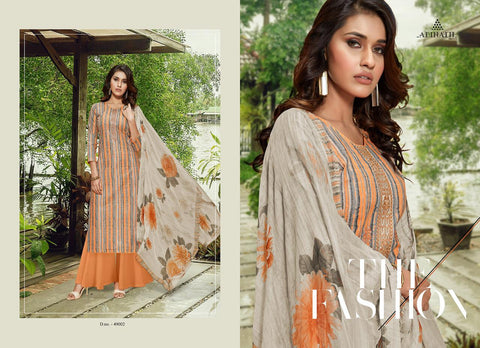 Adinath Prints Heena Heavy Cotton Casual Wear Salwar Suit