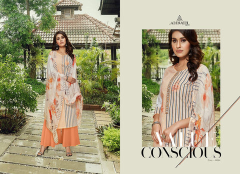 Adinath Prints Heena Heavy Cotton Casual Wear Salwar Suit