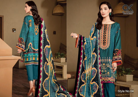 AL KARAM PRESENTS KESARIYA LAWN COLLECTION SUIT COLLECTION