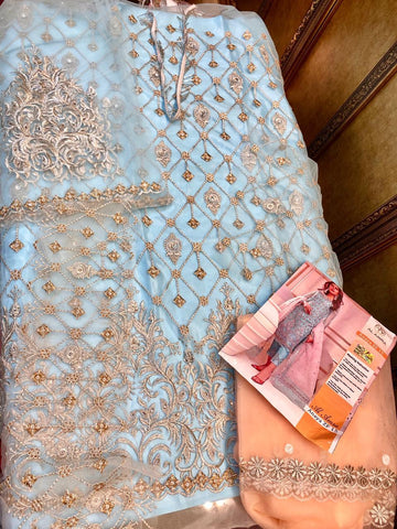 Alaram Anaya Butterfly Net Georgette Pakistani Salwar Suit