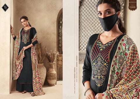 Tanisihk Fashion Present Alifa Vol 2 Embroidery Work Salwar Kameez Collection
