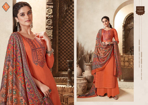 Tanisihk Fashion Present Alifa Vol 2 Embroidery Work Salwar Kameez Collection