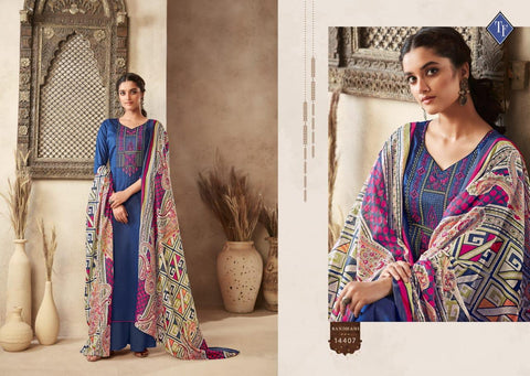 Tanisihk Fashion Present Alifa Vol 2 Embroidery Work Salwar Kameez Collection