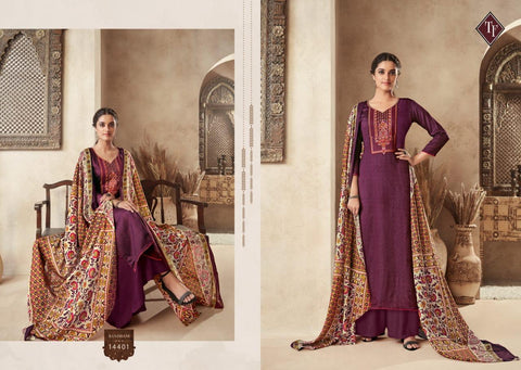 Tanisihk Fashion Present Alifa Vol 2 Embroidery Work Salwar Kameez Collection