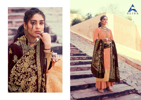 Alisa Presents Akira Jacquard Fancy Designer Salwar Suits