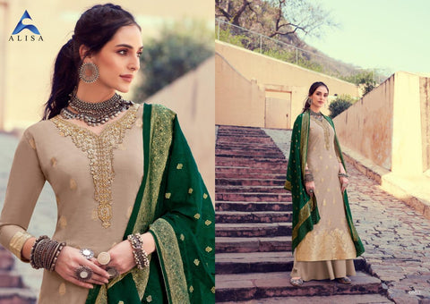 Alisa Presents Akira Jacquard Fancy Designer Salwar Suits