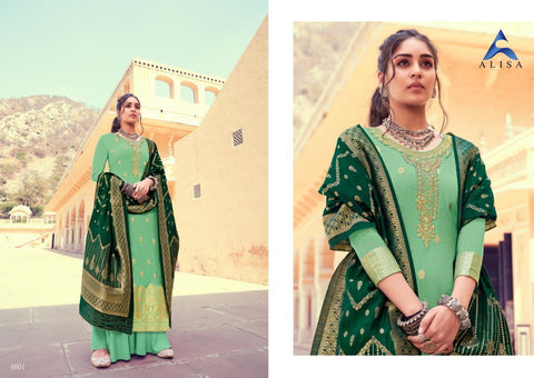 Alisa Presents Akira Jacquard Fancy Designer Salwar Suits