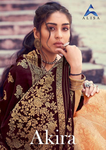 Alisa Presents Akira Jacquard Fancy Designer Salwar Suits
