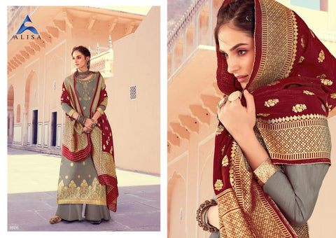Alisa Presents Akira Jacquard Fancy Designer Salwar Suits