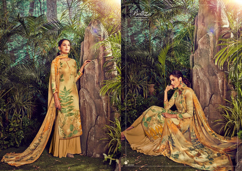 Belliza Designer Studio Alisha Rayon Digital Printed Salwar Kameez