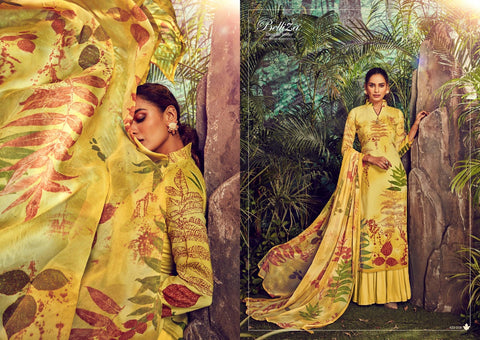 Belliza Designer Studio Alisha Rayon Digital Printed Salwar Kameez