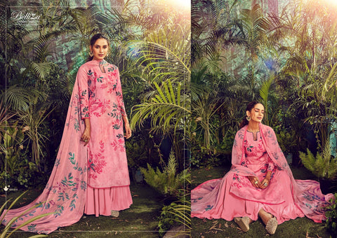 Belliza Designer Studio Alisha Rayon Digital Printed Salwar Kameez