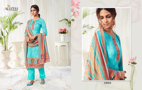 Alizeh Presents Bliss Pure Cotton Casual Wear Salwar Suits