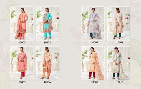 Alizeh Presents Bliss Pure Cotton Casual Wear Salwar Suits