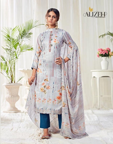 Alizeh Presents Bliss Pure Cotton Casual Wear Salwar Suits