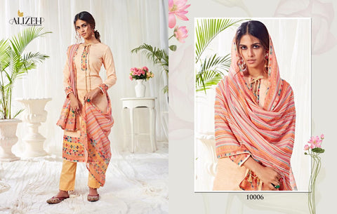 Alizeh Presents Bliss Pure Cotton Casual Wear Salwar Suits