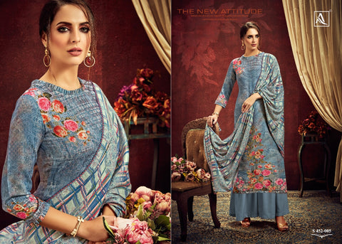 Alok Suit Launched Aabrang Cotton Printed Casual Wear Salwar Suits