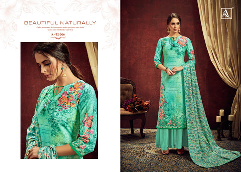 Alok Suit Launched Aabrang Cotton Printed Casual Wear Salwar Suits